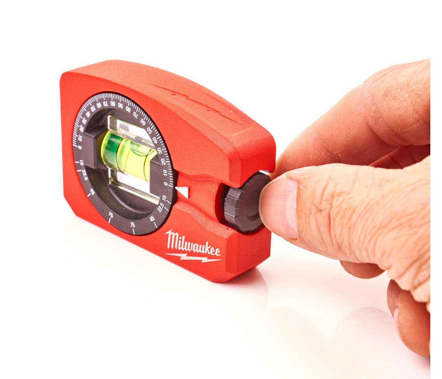 Milwaukee verstelbare magnetische waterpas, 7,8 cm