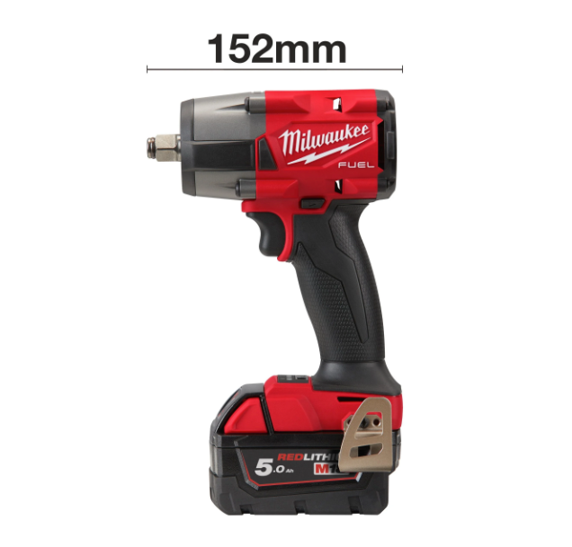 Clé à chocs à couple moyen M18 FUEL 1/2" avec anneau de friction Milwaukee M18 FMTIW2F12-502X
