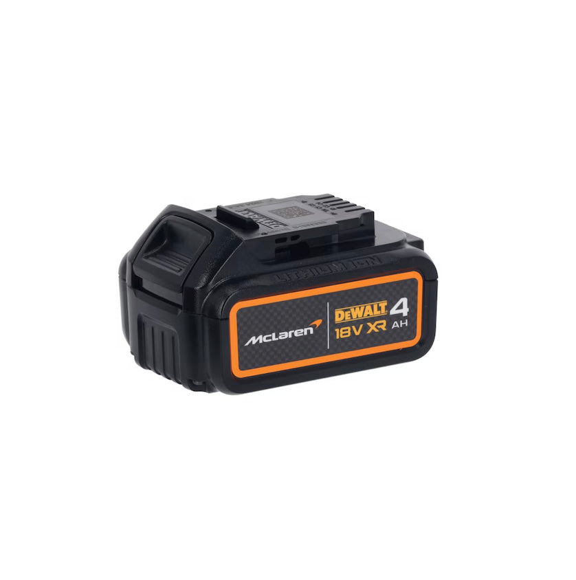 McLaren 18V 90Nm 13mm boorhamer met 2 x 4Ah batterijen + Dewalt DCD85MM2T koffer