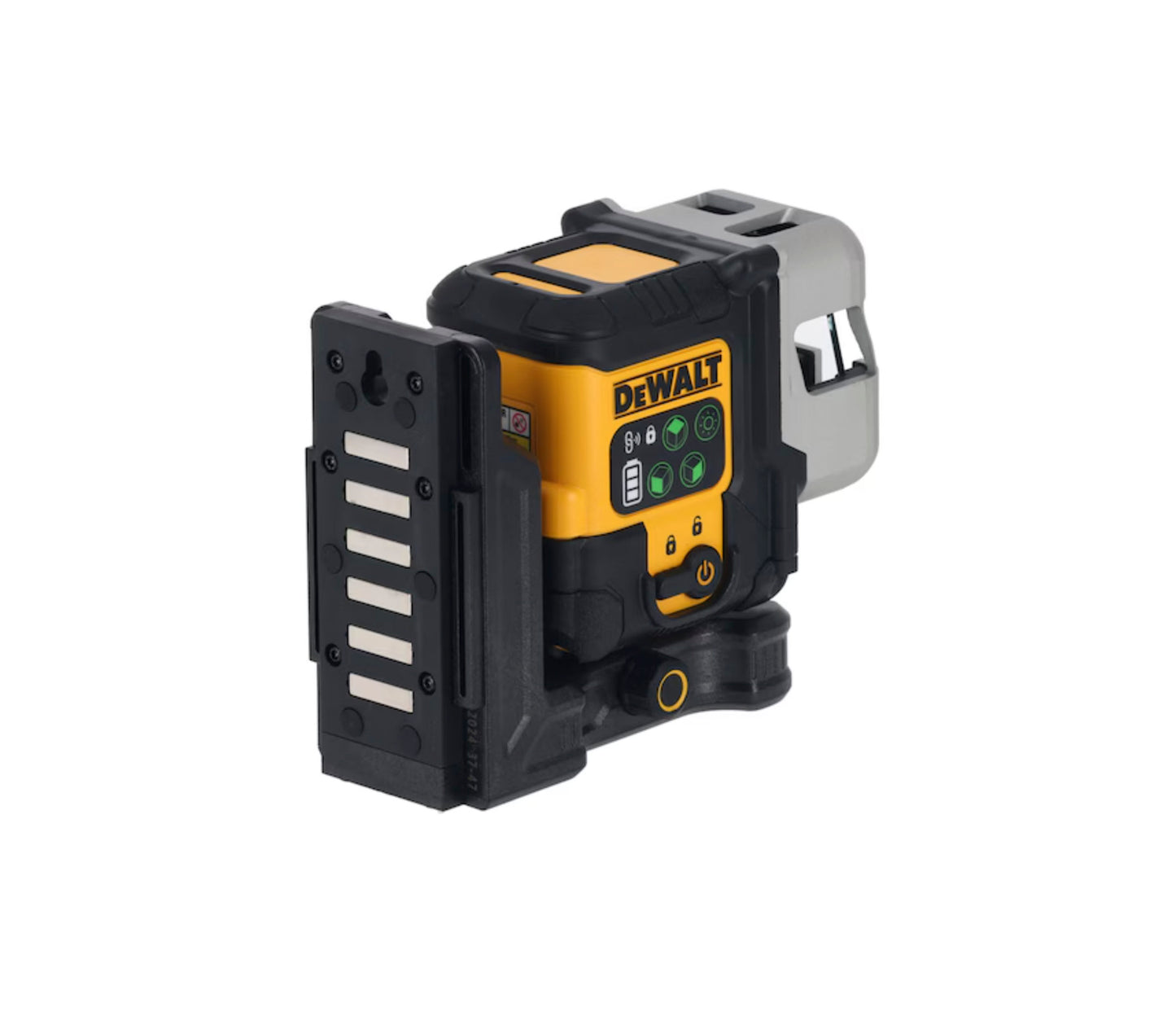 Zelfnivellerende laser met 3 groene lijnen, 180º, USB-C, Dewalt DCLE14301GB