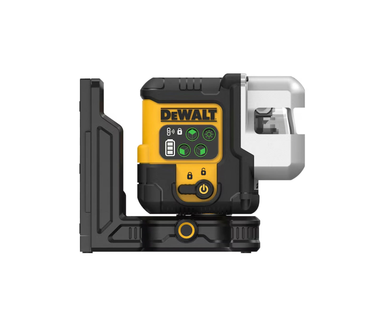 Zelfnivellerende laser met 3 groene lijnen, 180º, USB-C, Dewalt DCLE14301GB