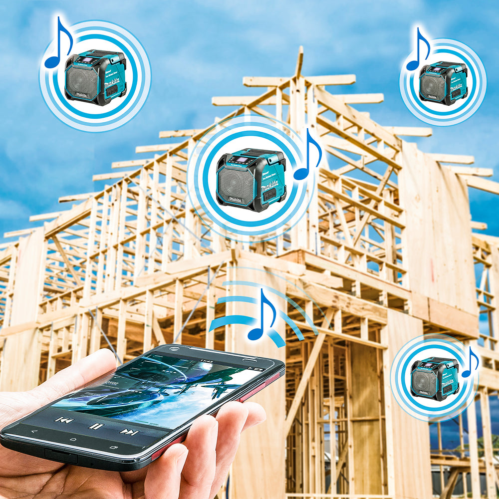 Makita DMR203 CXT/LXT Haut-parleur Bluetooth