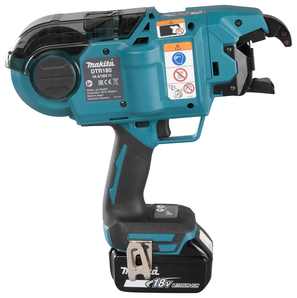 Machine à attacher les barres d'armature Makita DTR180ZJ 18V LXT®