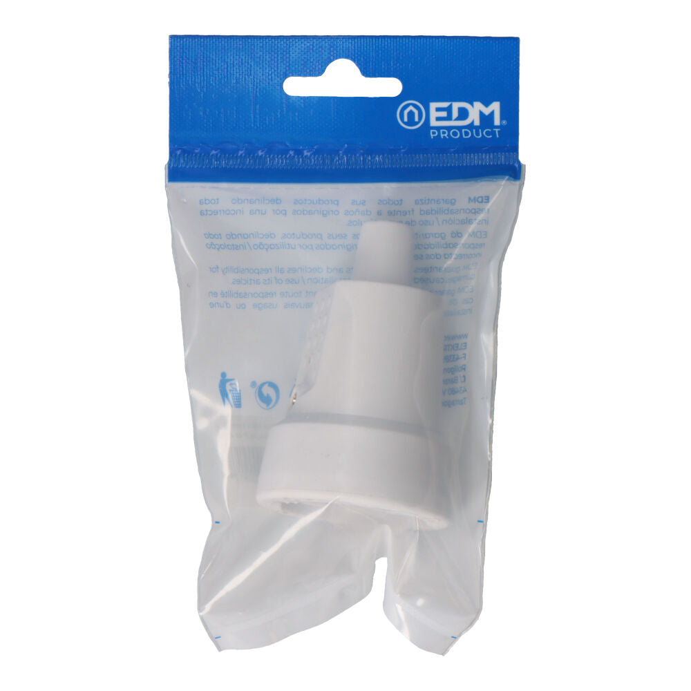 EDM rubber socket 10/16A 250V T/TL 4.8mm IP44