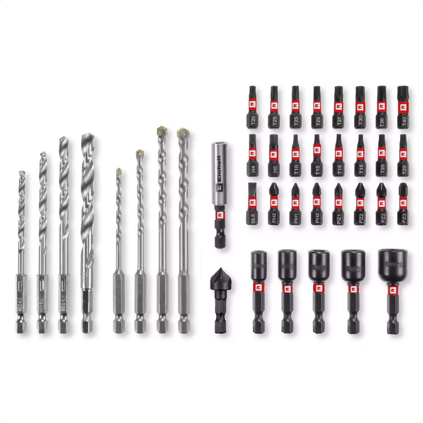 M-CASE 39-piece LS Einhell bit and drill bit set 49108763