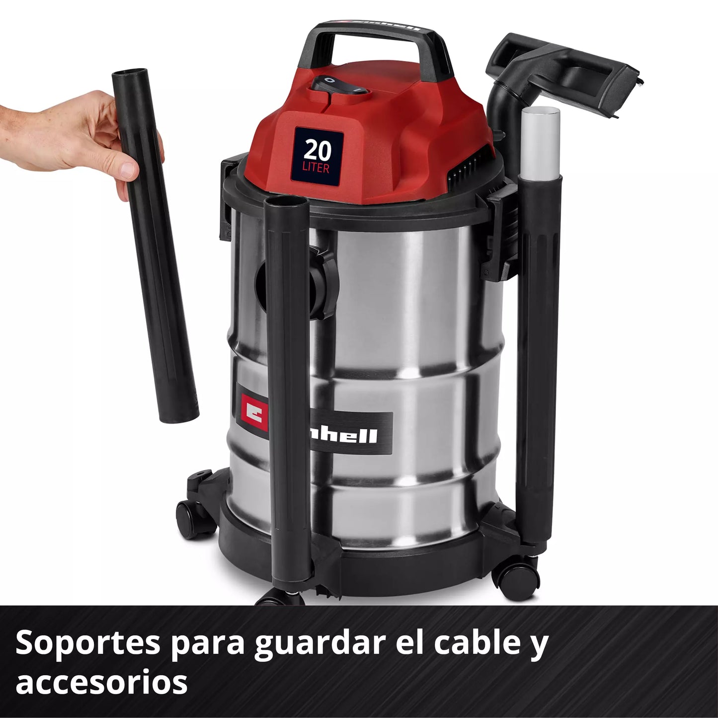 Aspirateur eau et poussière 20L 900W Einhell TC-VC 2045 S