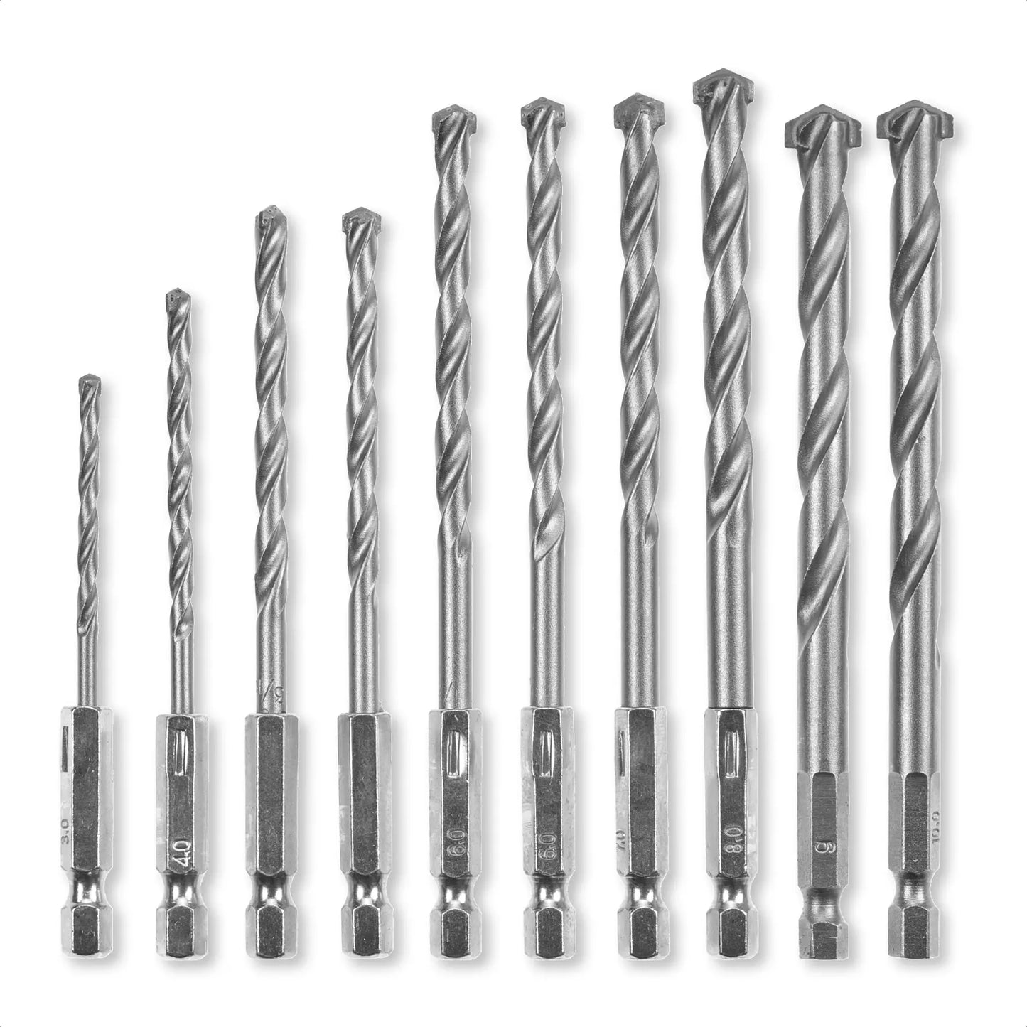 Coffret de 10 forets à pierre S-CASE LS Einhell 49108743