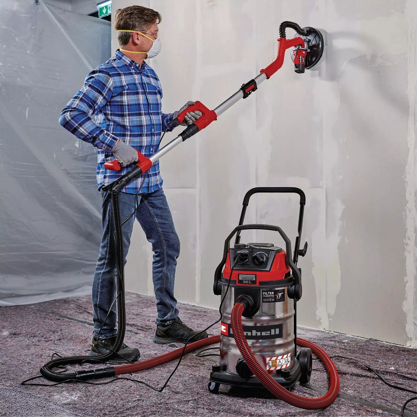 Einhell TE-VC 3080 SACL 30L 1150W Wet and Dry Vacuum Cleaner
