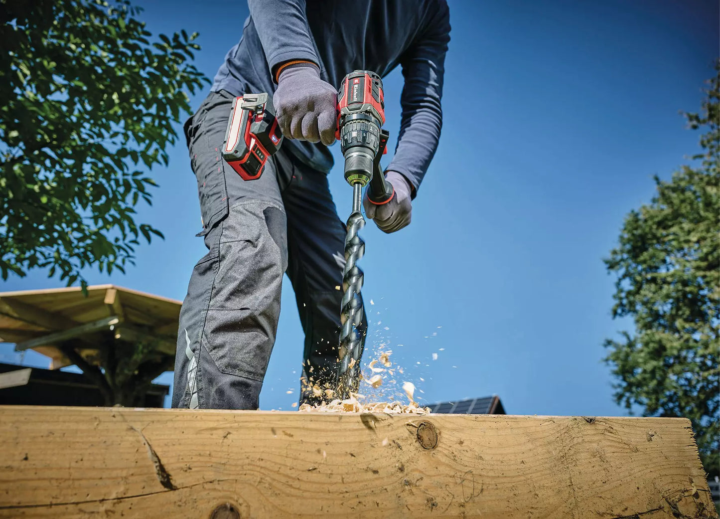 Perceuse à percussion 18V Einhell TP-CD 18/120 Li-i BL - Solo