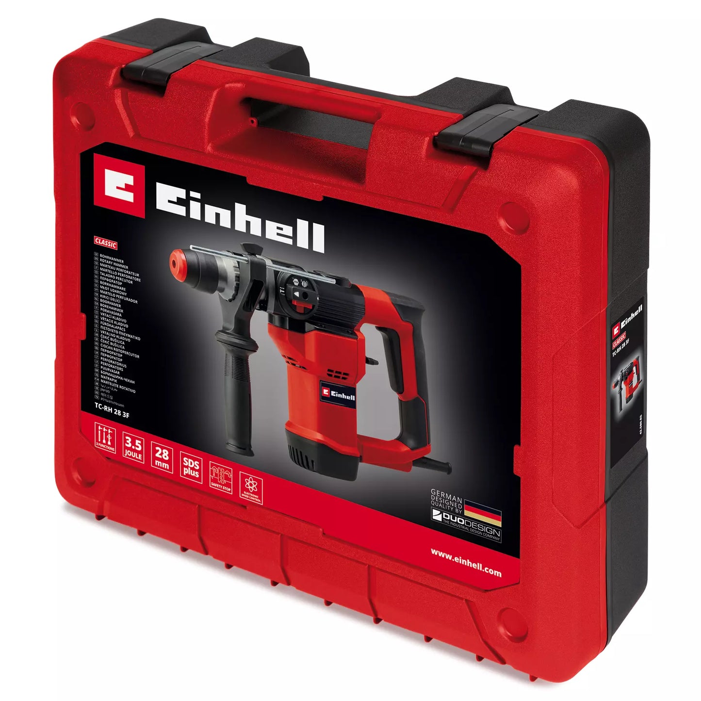 SDS-Plus-boorhamer 950 W 3,5 J Einhell TC-RH 28 3F