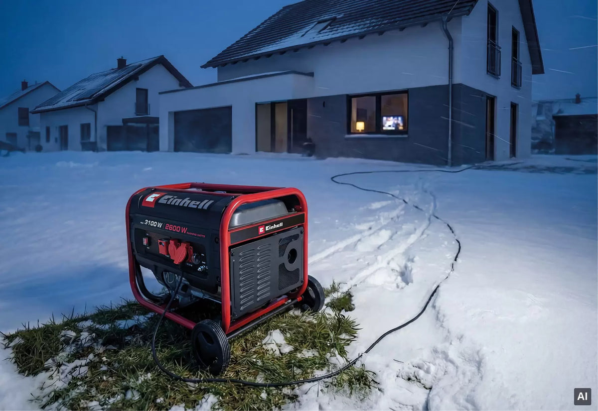 Générateur à essence 3100W 230V Einhell TC-PG 3100
