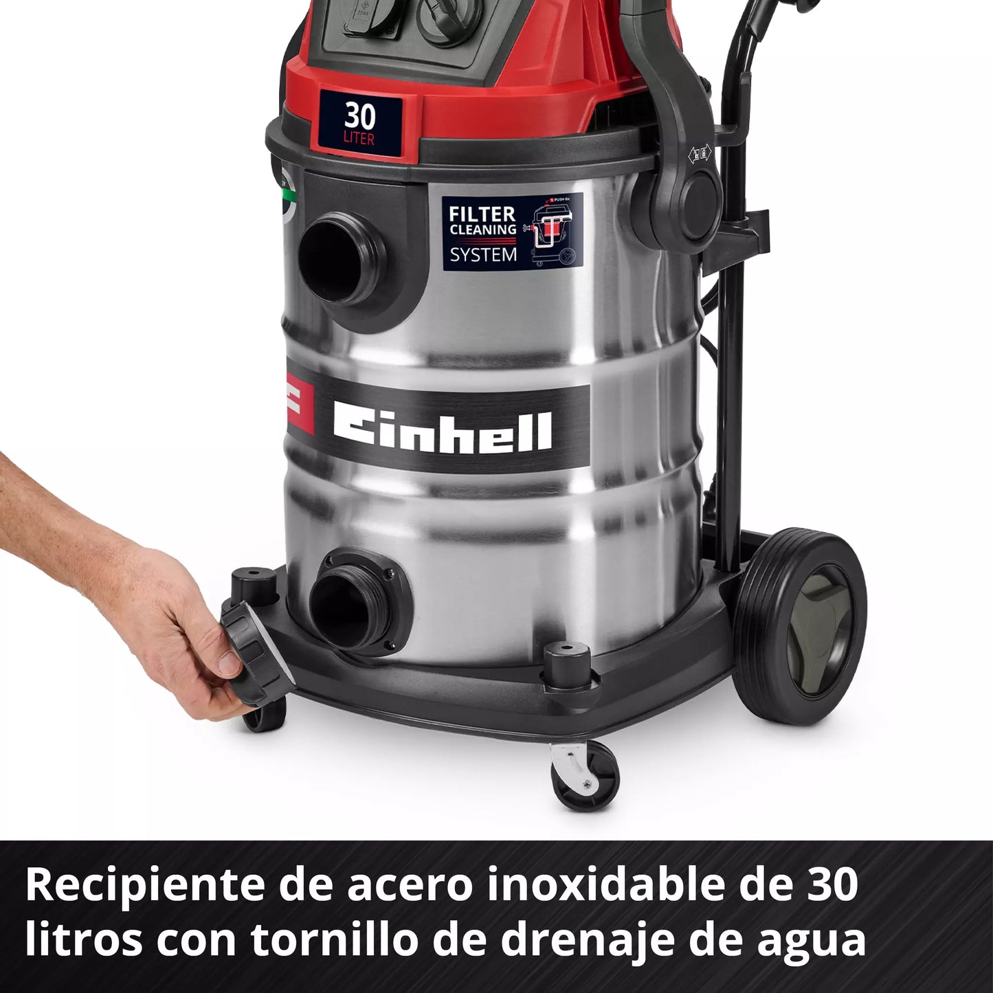 Einhell TE-VC 3080 SACL 30L 1150W Wet and Dry Vacuum Cleaner