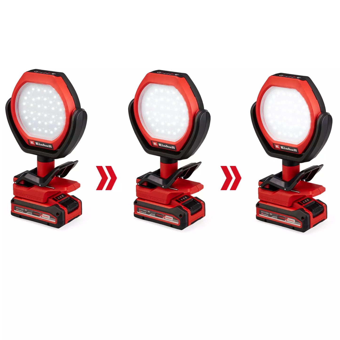 Wireless outdoor light GC-OL 18/1500 Li-Solo Einhell