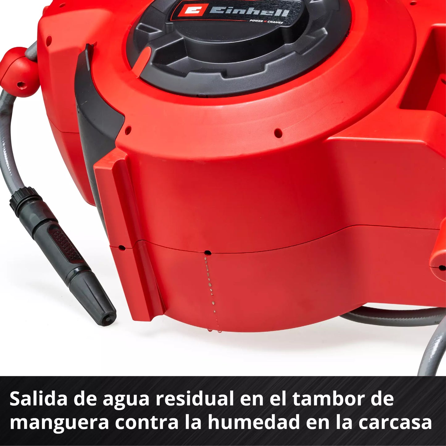GE-HR 18/30 Li-Solo batterij aangedreven slanghaspel Einhell