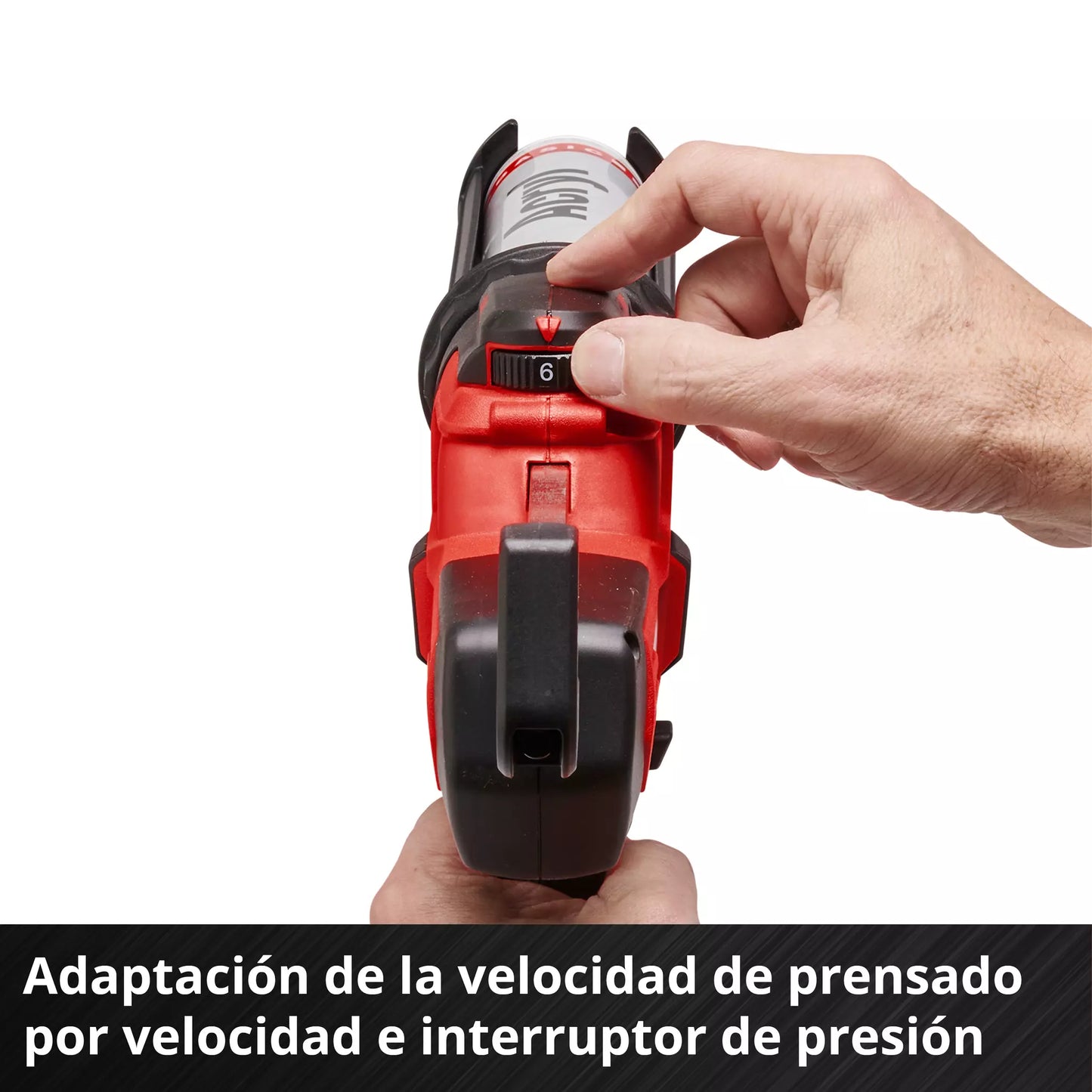Pistolet à mastic sans fil 18V 310ml Einhell TE-SG 18/10 Li - Solo