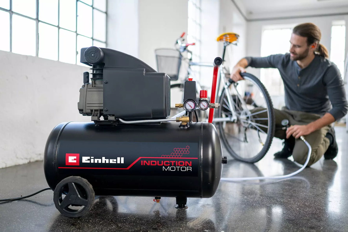 Compresor de aire 50L 1800W Einhell TC-AC 270/50/10