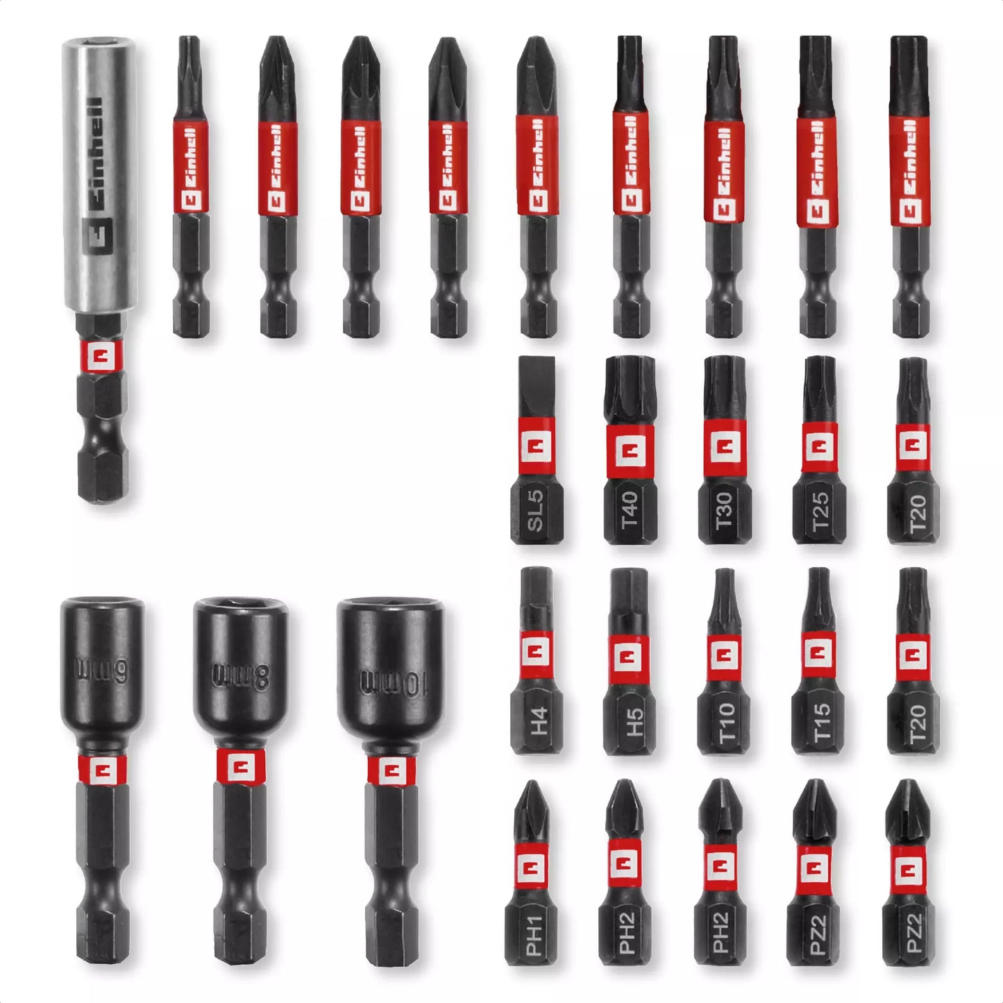S-CASE bit- en doppenset 28st LS Einhell 49108703