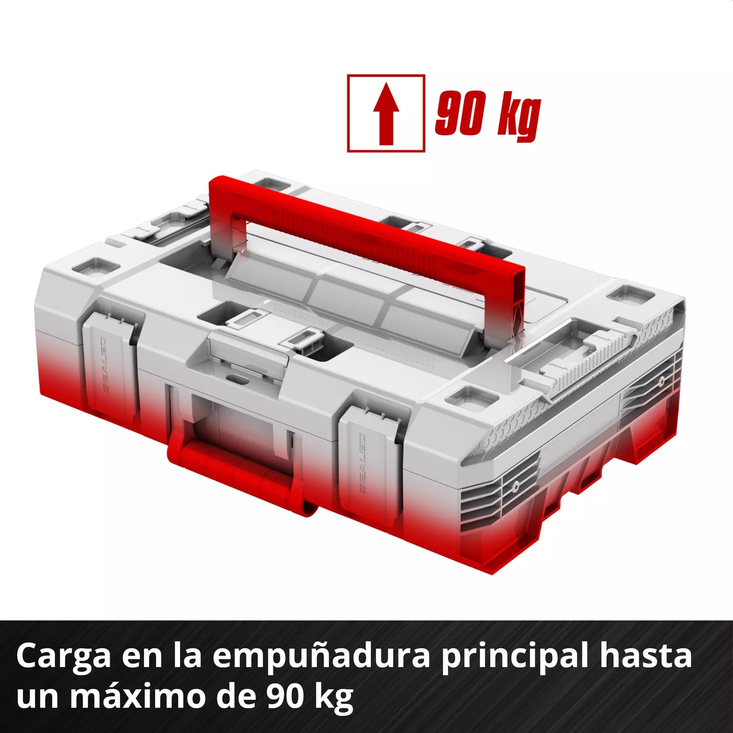 Einhell E-Case S-F verzegelde aktetas