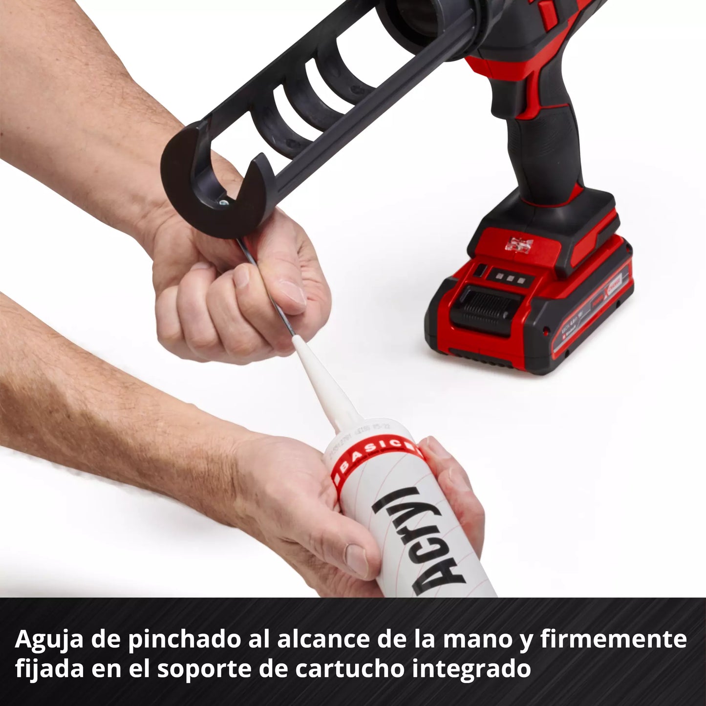 Pistolet à mastic sans fil 18V 310ml Einhell TE-SG 18/10 Li - Solo