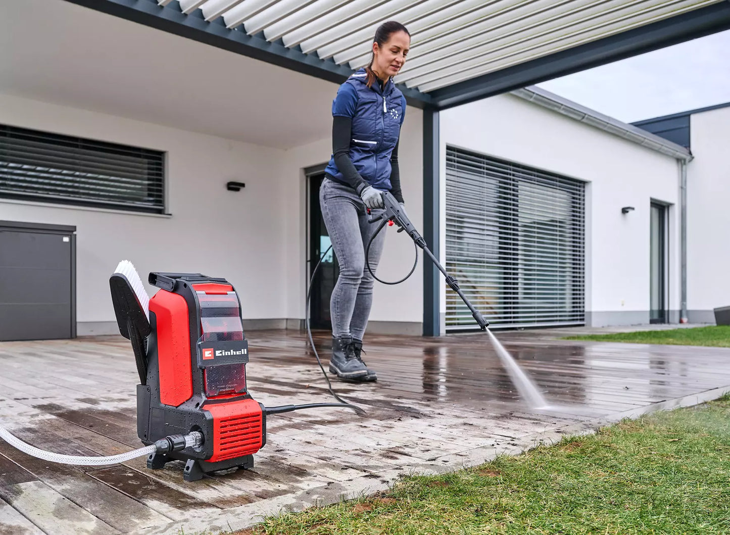 Nettoyeur haute pression 270l/h 36V Einhell HYPRESSO 36/105