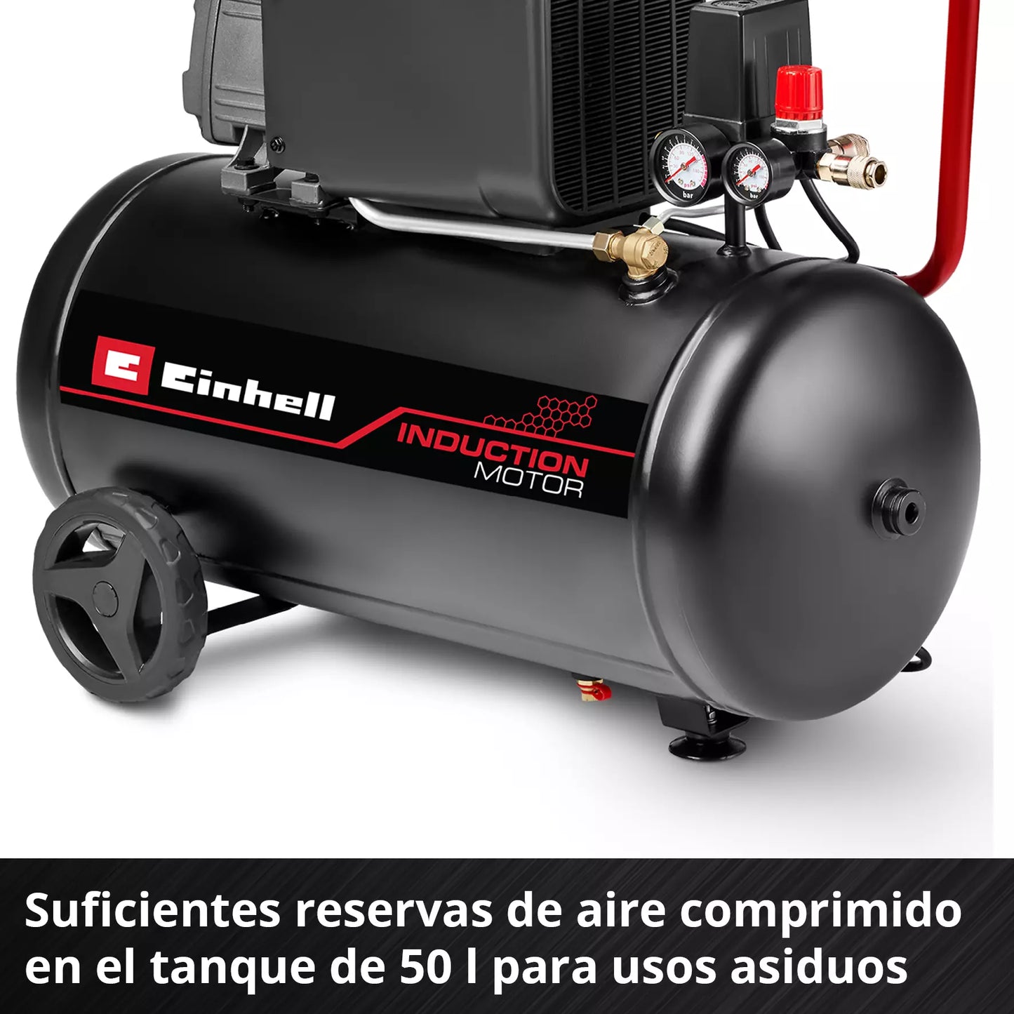 Compresor de aire 50L 1800W Einhell TC-AC 270/50/10