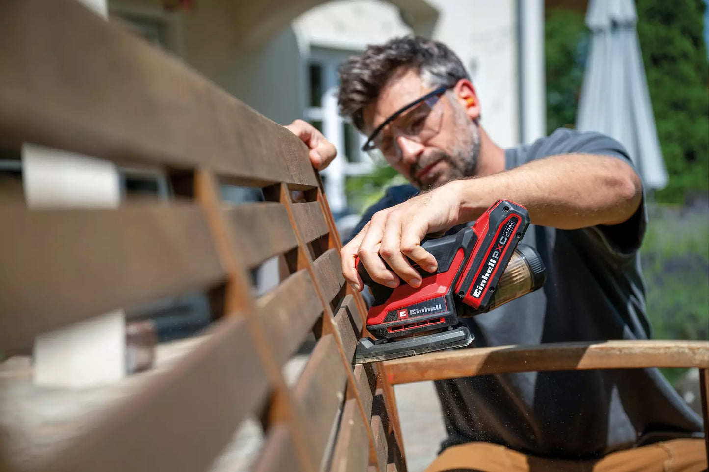 Cordless multi-sander TE-OS 18/150-2 Li - Solo Einhell