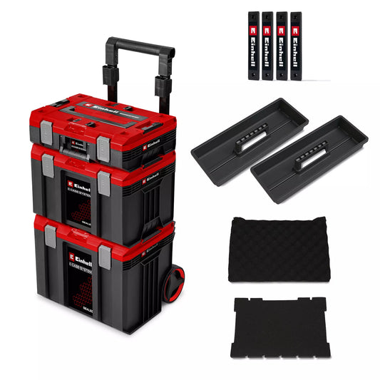 Einhell E-Case Rolling Workshop verzegeld koffersysteem