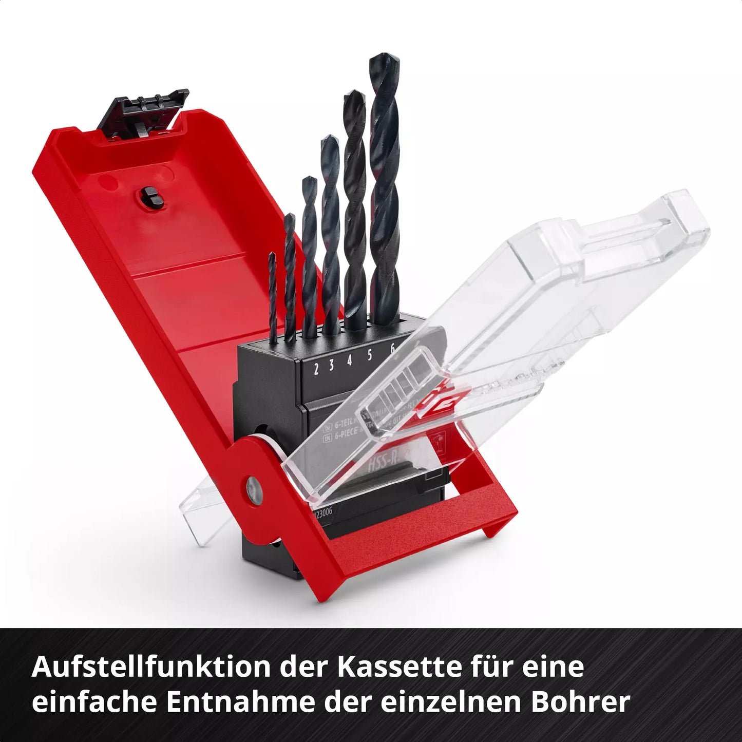 Jeu de 6 forets HSS-R LS Einhell 49423006