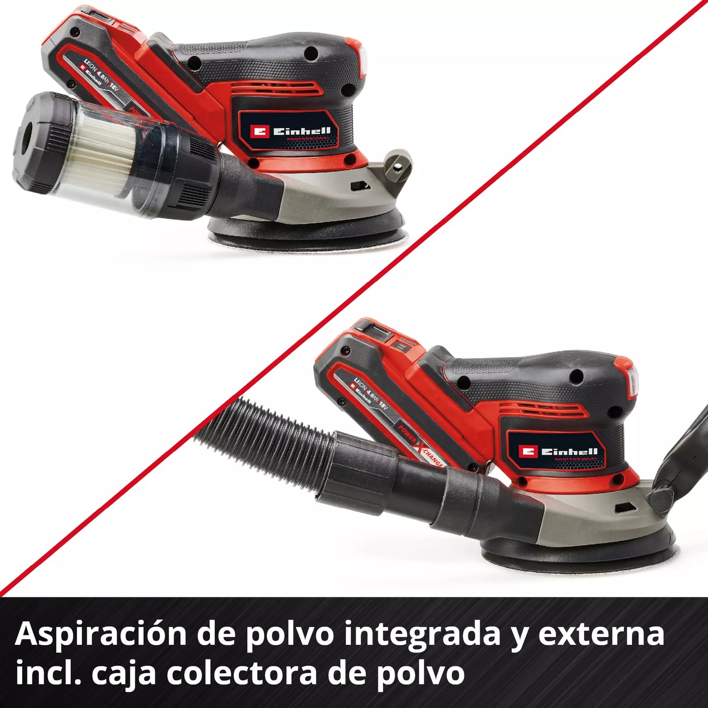 Einhell TP-RS 18/32 Li BL 18V 125 mm Random Orbital Sander – Bare Tool