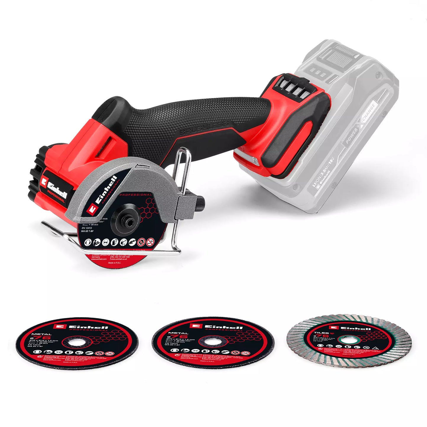Einhell TP-CO 18/76-C Li BL 18V-accuschaar 76 cm – Solo