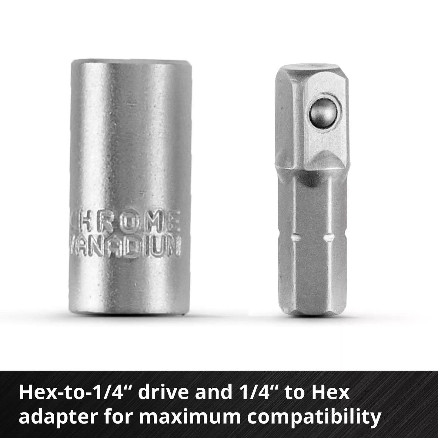 Einhell L-CASE bit- en doppenset L-CASE 37st LS 49109022
