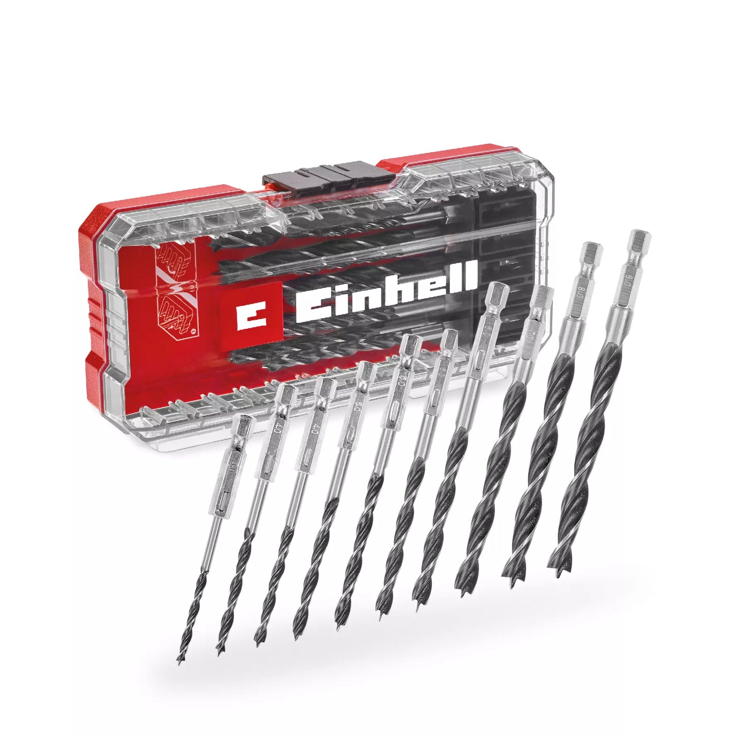 Coffret de 10 forets à bois S-CASE LS Einhell 49108733