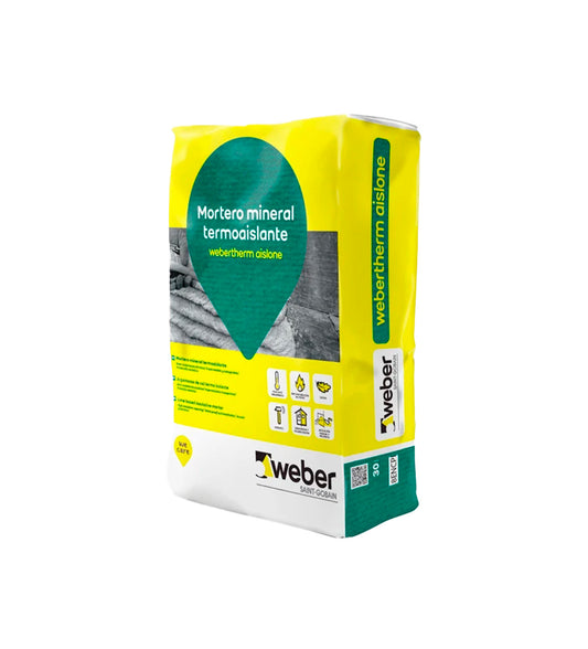 Webertherm AISLONE 30L Thermo-akoestische isolerende kalkmortel