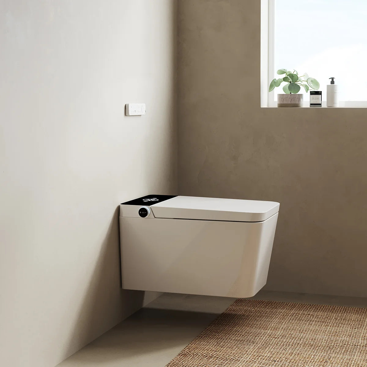 Mizubath Wall Hung Japanese Toilet with Smart Cleaning
