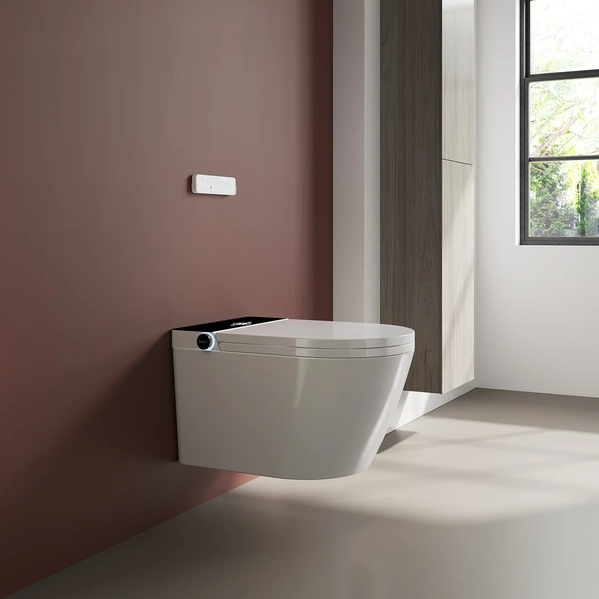 Toilette japonaise avec nettoyage intelligent Mizubath Rada Wall-Hung Toilet