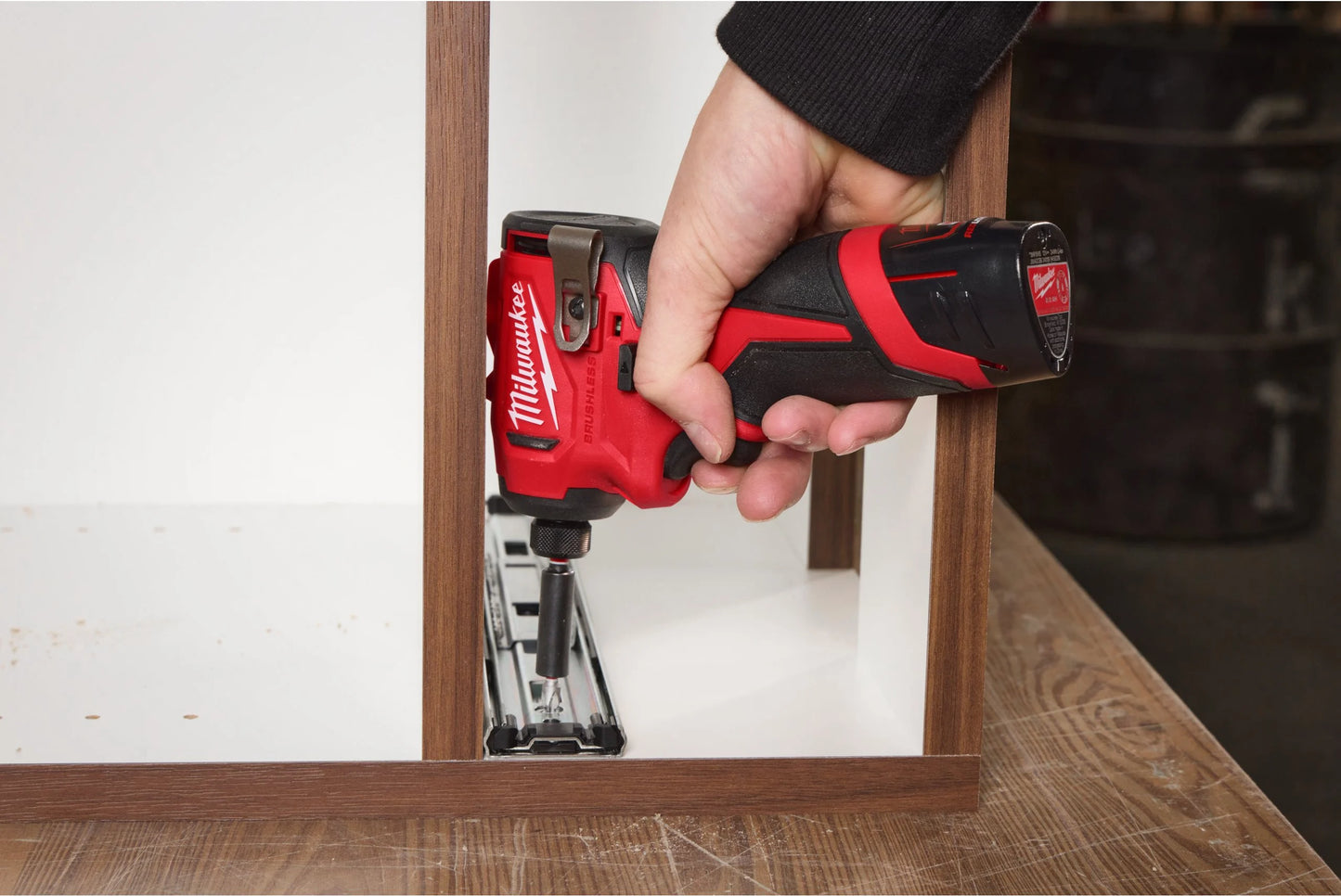 M12 1/4" Hex 124Nm Subcompact Impact Driver Milwaukee M12 BLIDRC-0