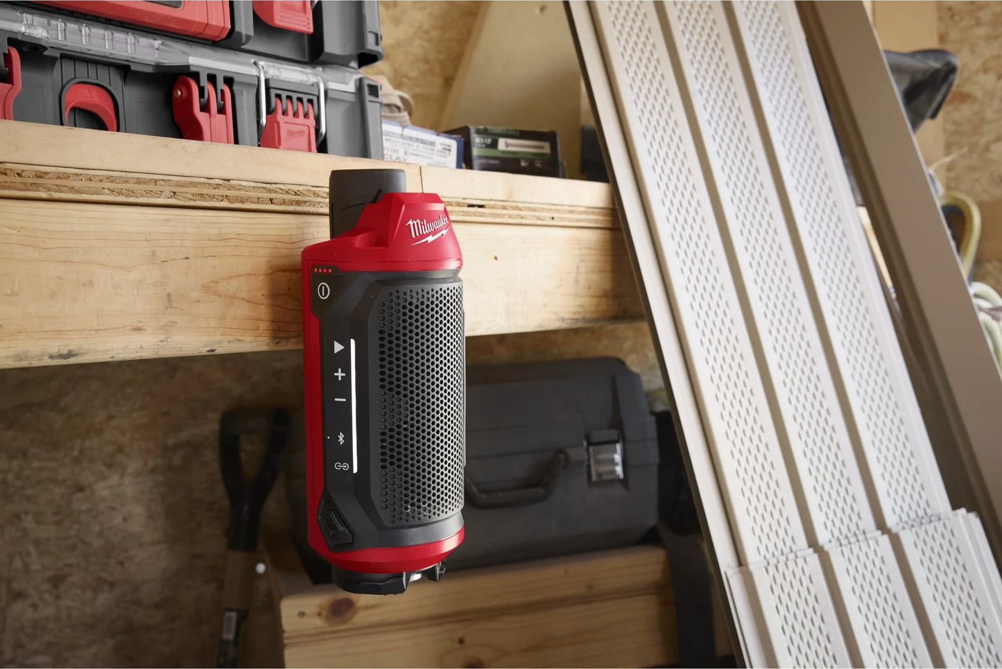 M12 Speaker with Bluetooth compatible with Milwaukee Packout M12 SPEJSG2-0