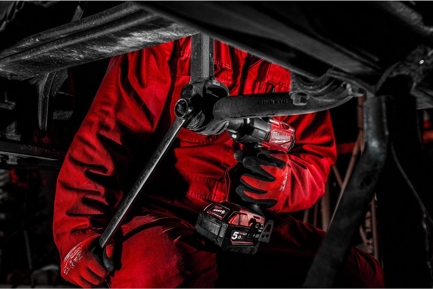 Clé à chocs à couple moyen M18 FUEL 1/2" avec anneau de friction Milwaukee M18 FMTIW2F12-502X