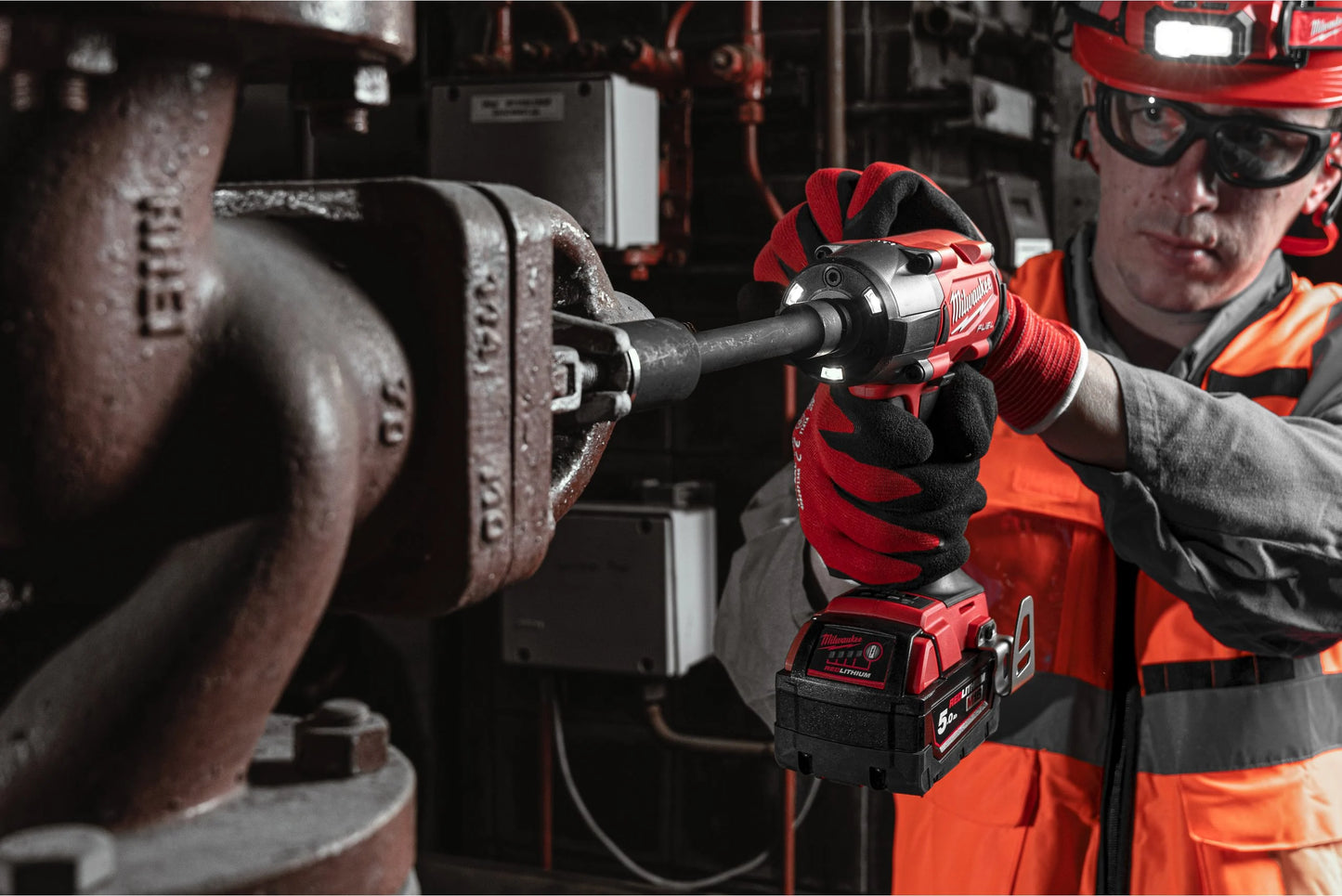 Clé à chocs à couple moyen M18 FUEL 1/2" avec anneau de friction Milwaukee M18 FMTIW2F12-502X