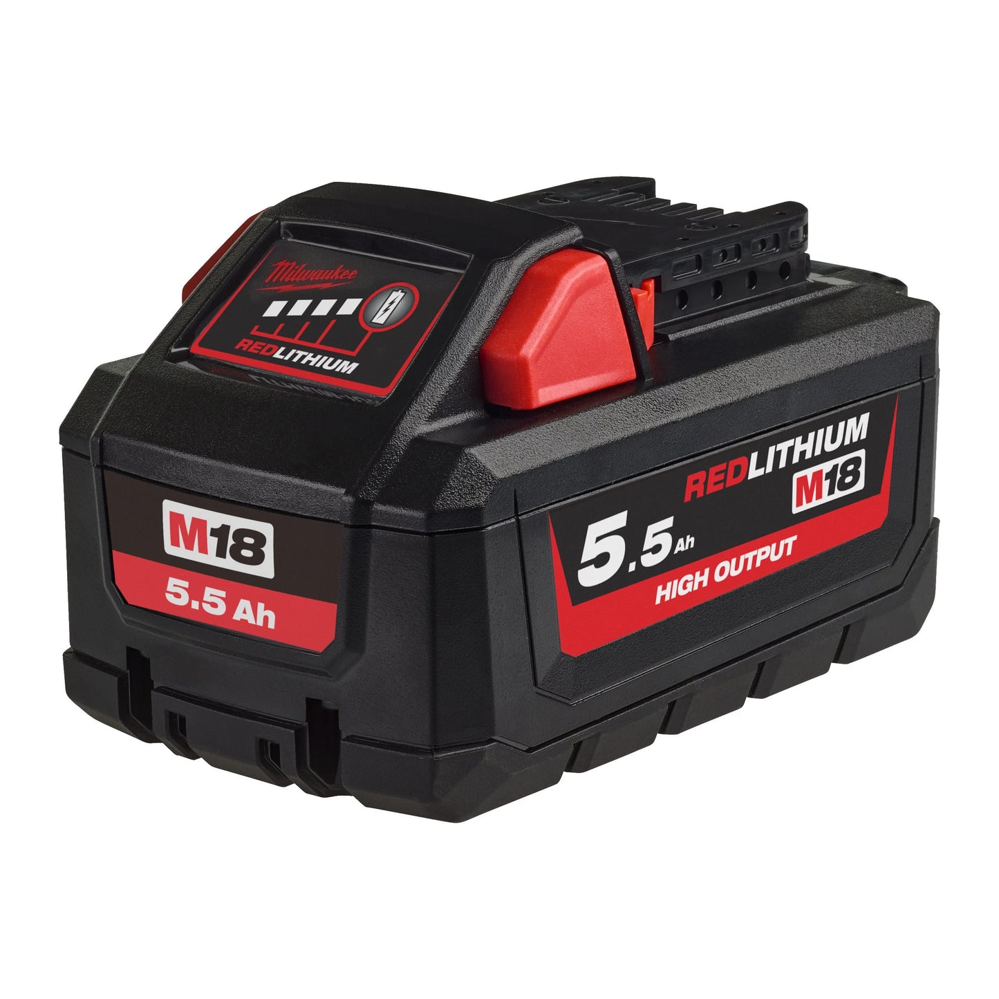 Marteau combiné SDS-Plus 26 mm avec Fixtec 2.5J + 2bat 5.5Ah + Chargeur + Mallette Milwaukee M18 FHX-552X