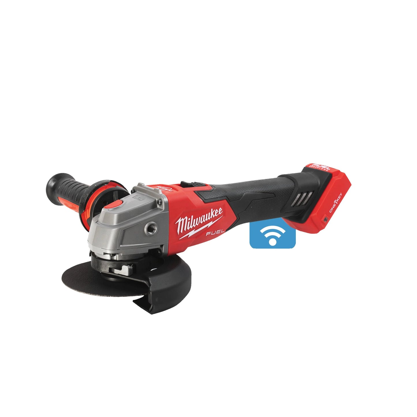 M18 125mm Fuel ONE-KEY haakse slijper met Milwaukee M18 koffer ONEFSAG125XB-0X
