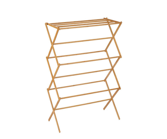 Étendoir à linge pliable en bambou Andrea House