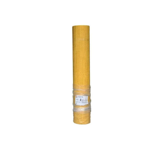 Treillis en fibre de verre pour enduit de mortier 50 m² Armatop 99 Sika