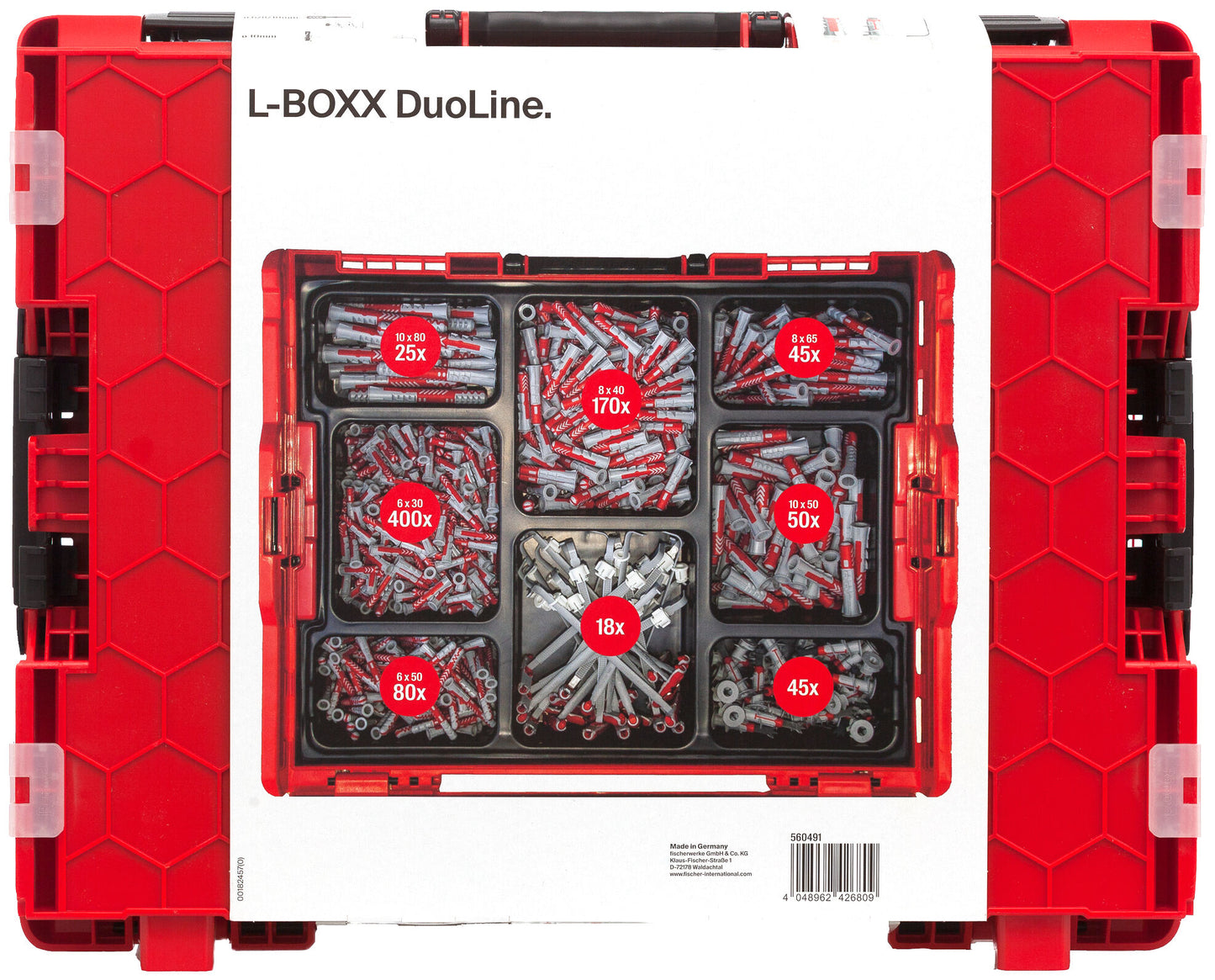 L-BOXX DuoLine assortiment 833 stuks Fischer