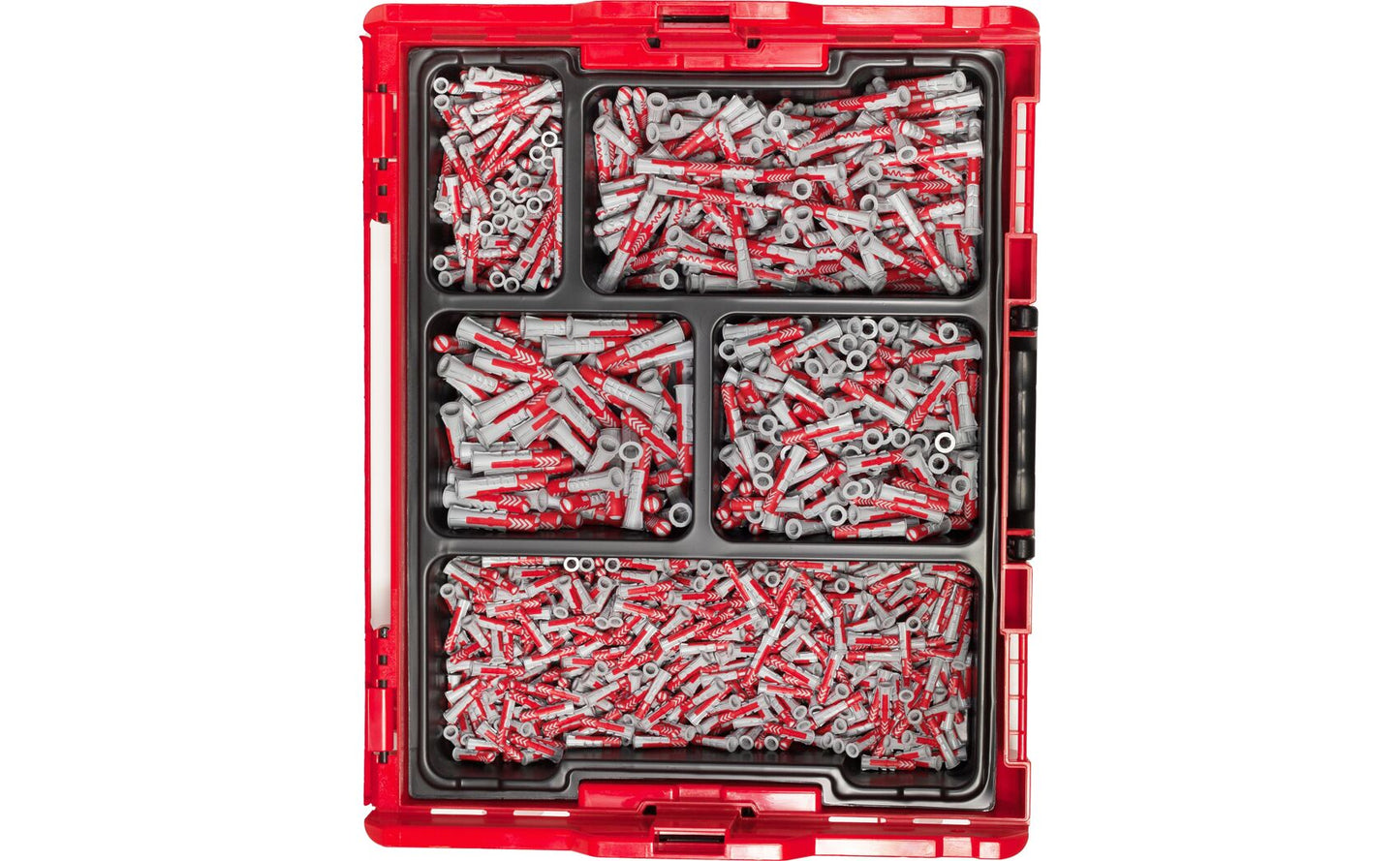L-BOXX Assortiment pluggen DuoPower 910 stuks Fischer