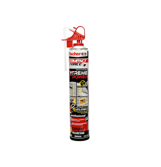 Xtreme Power hoogwaardig polyurethaanschuim 750 ml, handspuitbus van Fischer