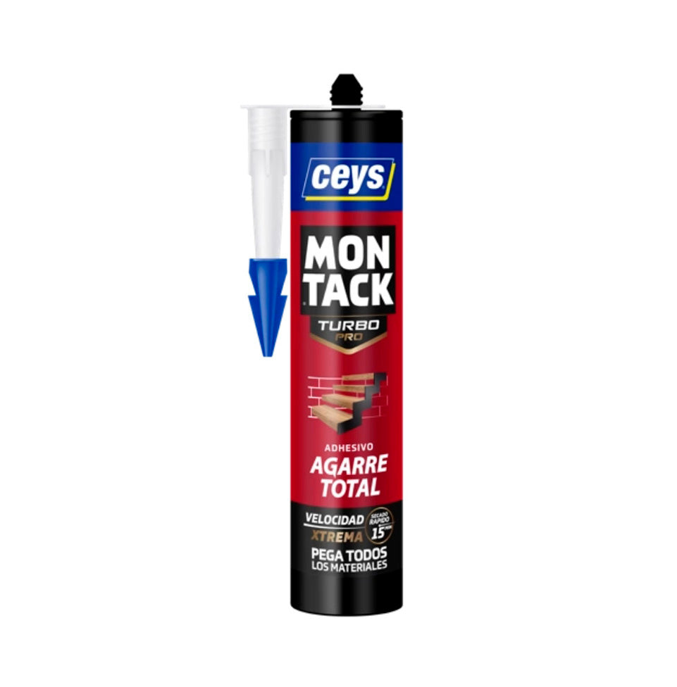 Cartouche adhésive de montage Montack Ceys Total Grip Turbo Pro 290 ml