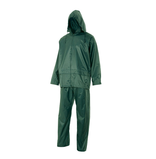 Cipisa green engineer-style nylon/PVC wetsuit