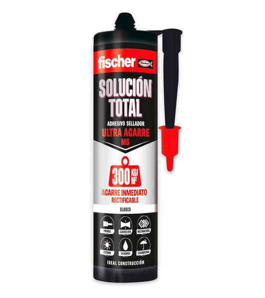 Cartouche adhésive de mastic Fischer Solution totale Ulta Grip MS 290 ml