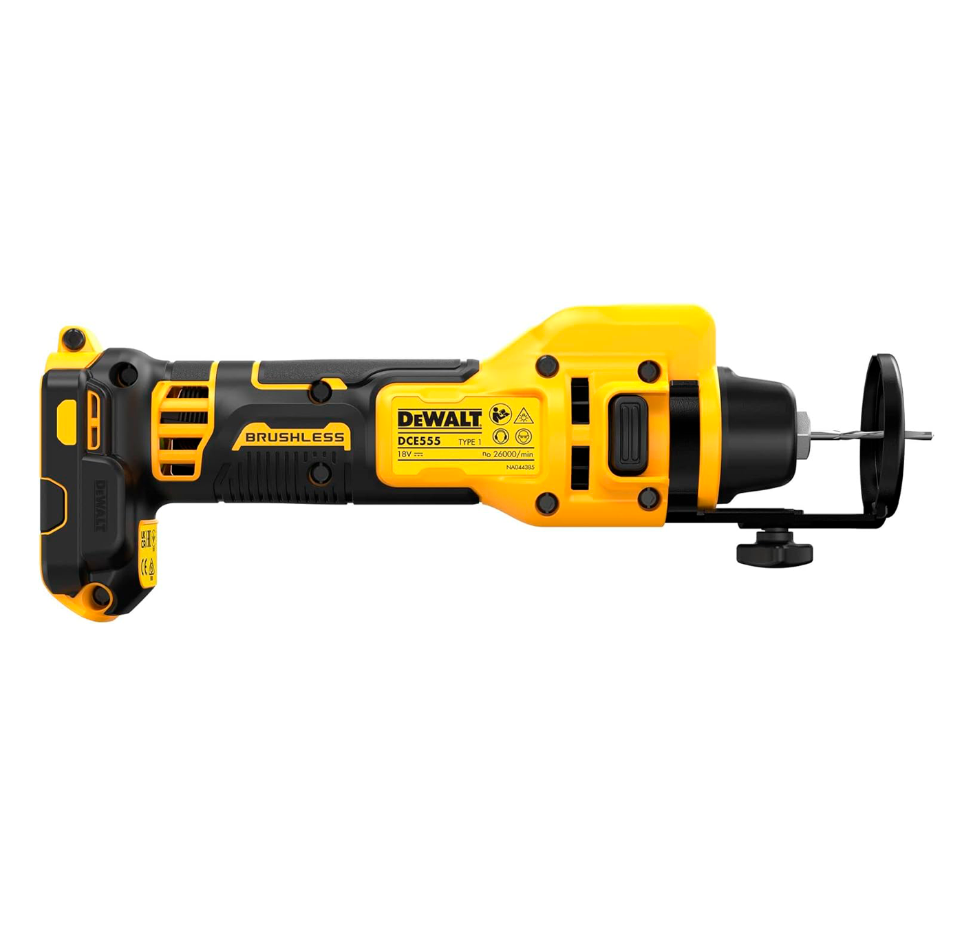 Scie à plâtre Dewalt DCE555N-XJ 18V XR